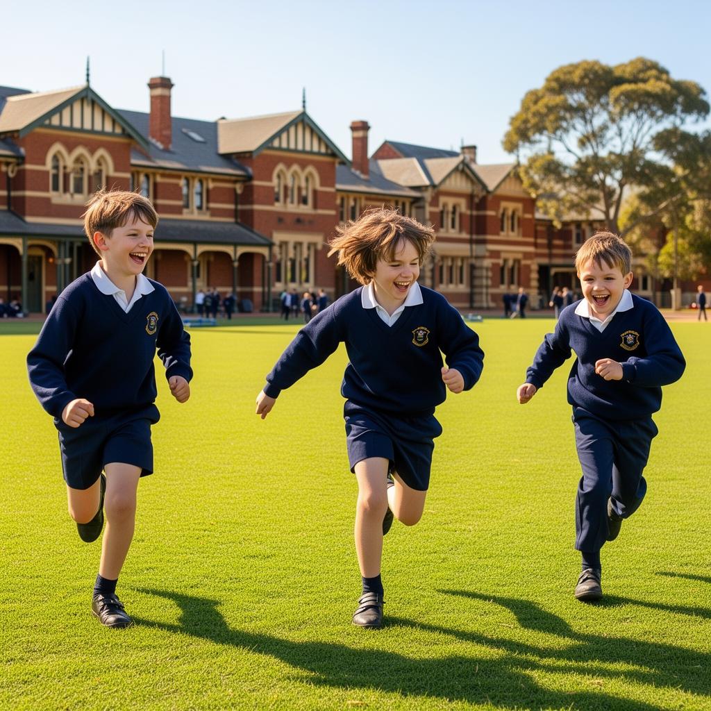 Junior school students